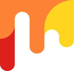 M logo
