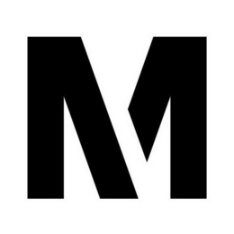 M logo