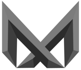 M logo