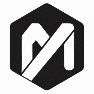 M logo