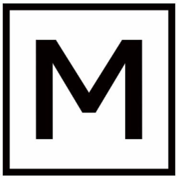 M logo