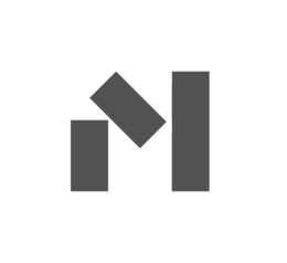 M logo