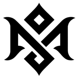 M logo