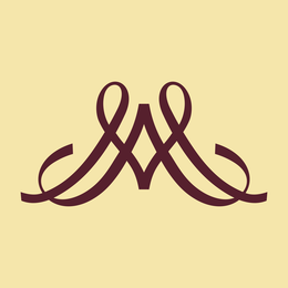 M logo