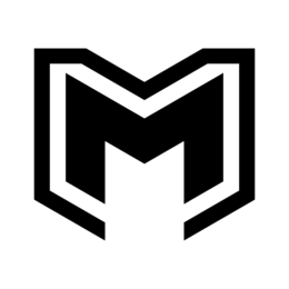 M logo