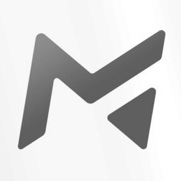 M logo