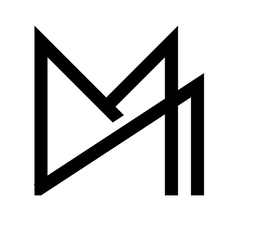 M logo