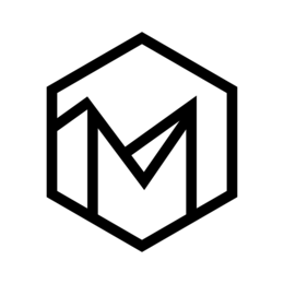 M logo