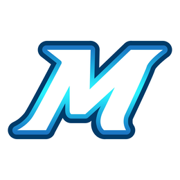 M logo