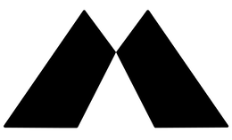 M logo