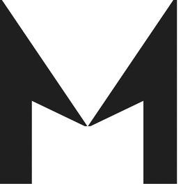 M logo