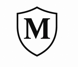 M logo