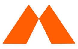 M logo