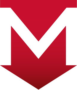 M logo