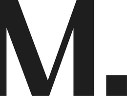 M logo