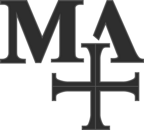 M A logo