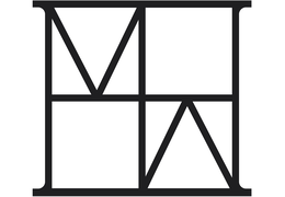 M A logo
