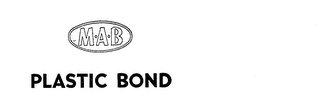 M-A-B PLASTIC BOND logo