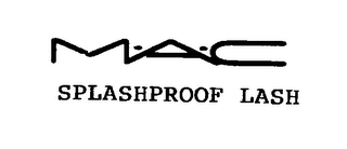 M A C SPLASHPROOF LASH logo