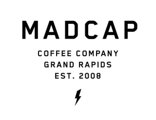 M A D C A P COFFEE COMPANY GRAND RAPIDS, EST. 2008 logo
