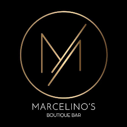 M - A. MARCELINO'S BOUTIQUE BAR logo