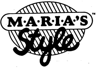 M-A-R-I-A-'S STYLE logo