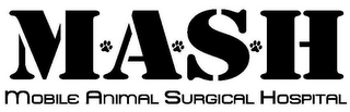 M A S H MOBILE ANIMAL SURGICAL HOSPITAL logo