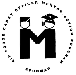 M AFCOMAP AIR FORCE CADET OFFICER MENTOR ACTION PROGRAM logo