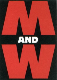 M AND W logo