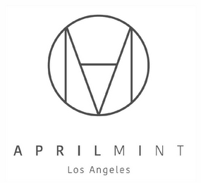 M APRIL MINT LOS ANGELES logo