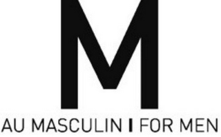 M AU MASCULIN FOR MEN logo