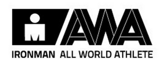 M AWA IRONMAN ALL WORLD ATHLETE logo