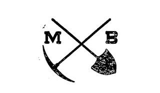 M B logo