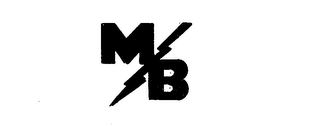 M B logo