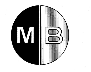 M B logo