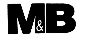 M & B logo