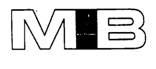 M B logo