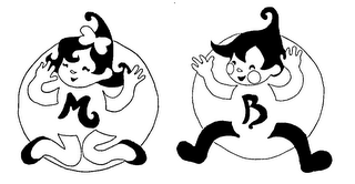 M B logo