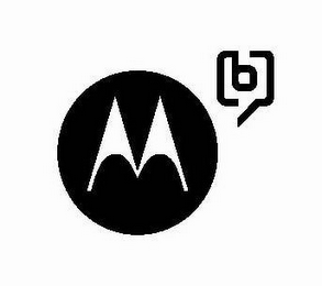 M B logo