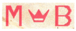 M B logo