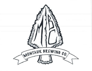 M B C MONTAUK BREWING CO. logo