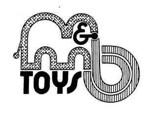 M & B TOYS logo