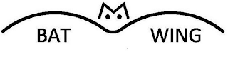 M BAT WING logo