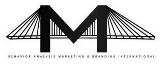 M BEHAVIOR ANALYSIS MARKETING & BRANDING INTERNATIONAL logo