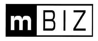 M BIZ logo