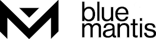 M BLUE MANTIS logo