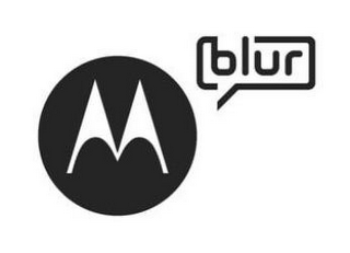 M BLUR logo