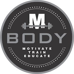 M BODY MOTIVATE TRAIN EDUCATE logo
