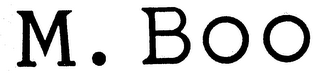 M. BOO logo