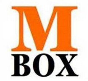 M BOX logo